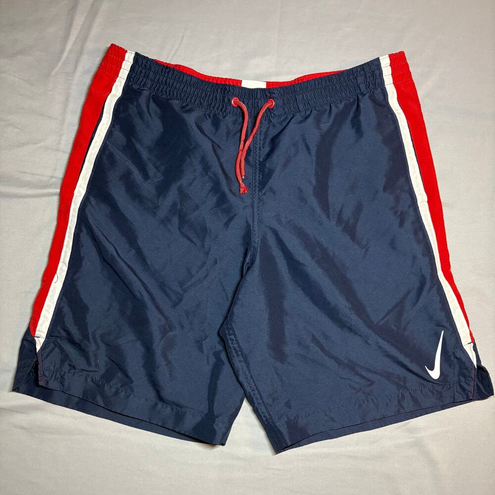 Nike mens core contend 8 inch volley swim trunks